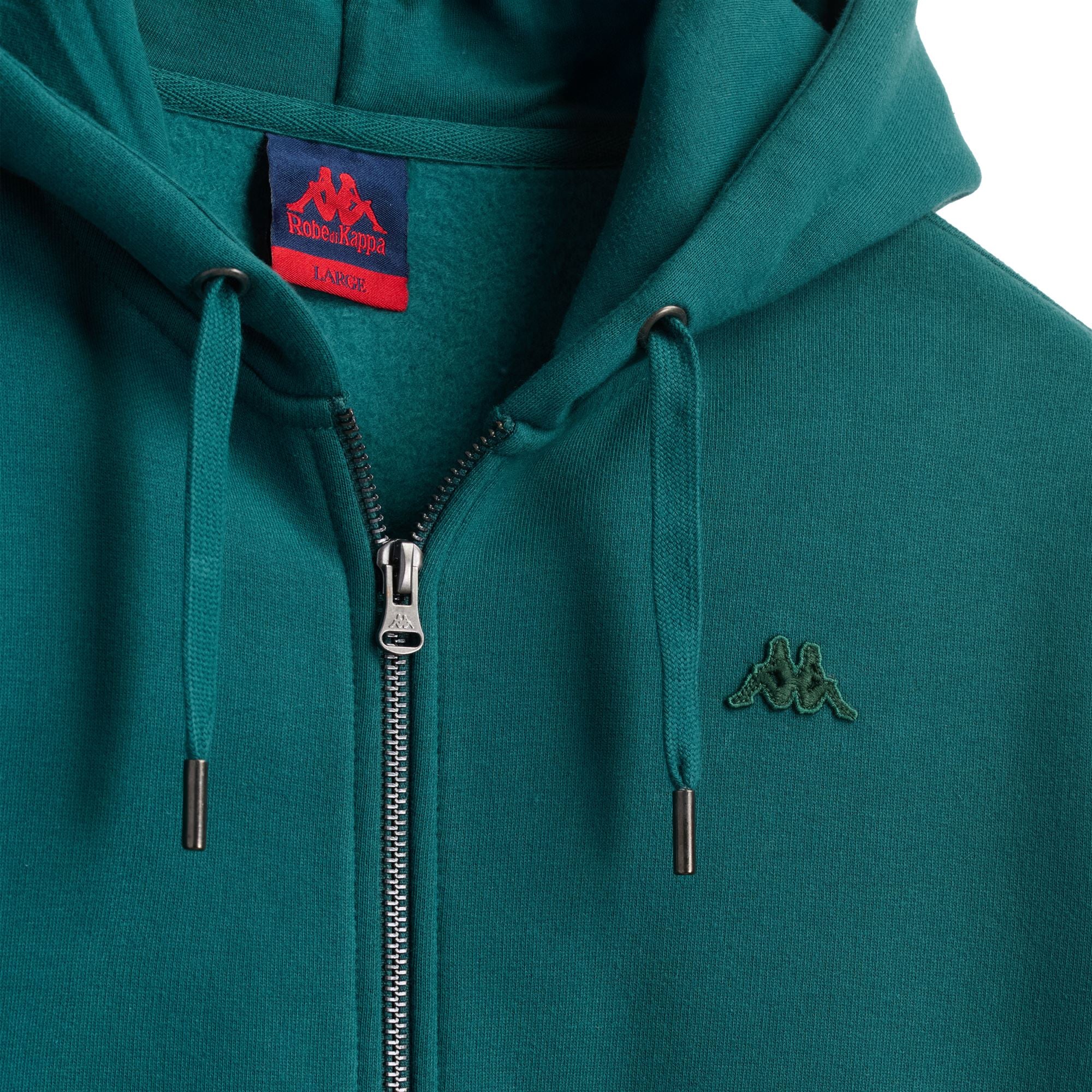 CASPIAN BRUSHED - Fleece - Hoodie Full Zip - Man - GREEN JUNE - Image 3