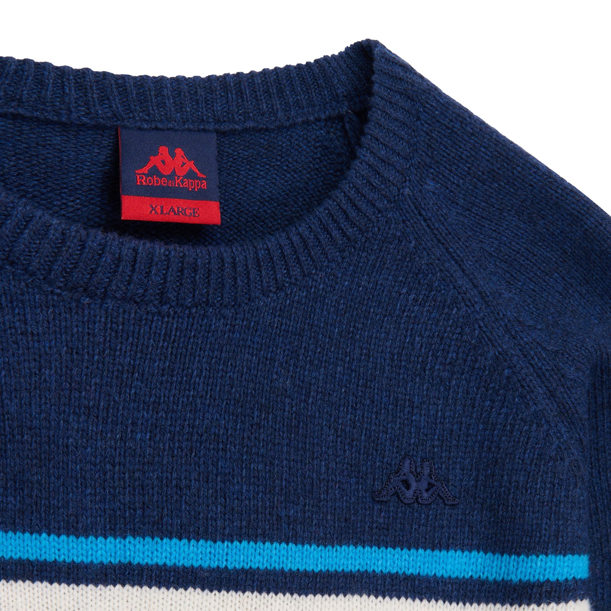 EROI KNIT CORTINA - KNITWEAR - Jumper - Man - BLUE MARINE-AZURE BLUE-WHITE NATURAL-RED TRUE - Image 3