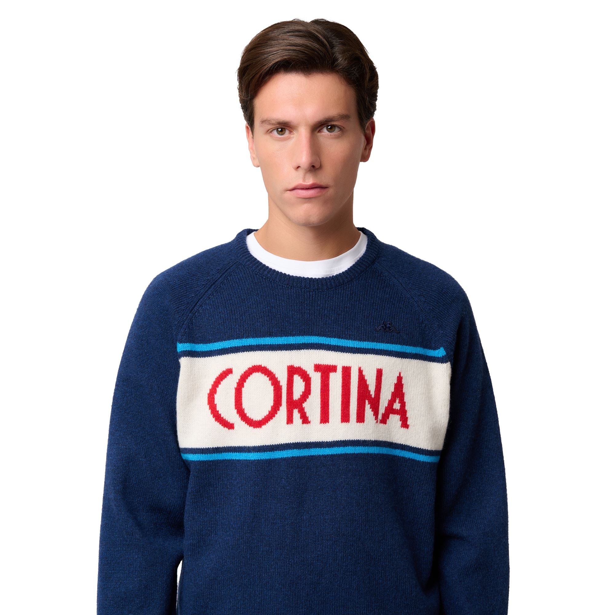 EROI KNIT CORTINA - KNITWEAR - Jumper - Man - BLUE MARINE-AZURE BLUE-WHITE NATURAL-RED TRUE - Image 5