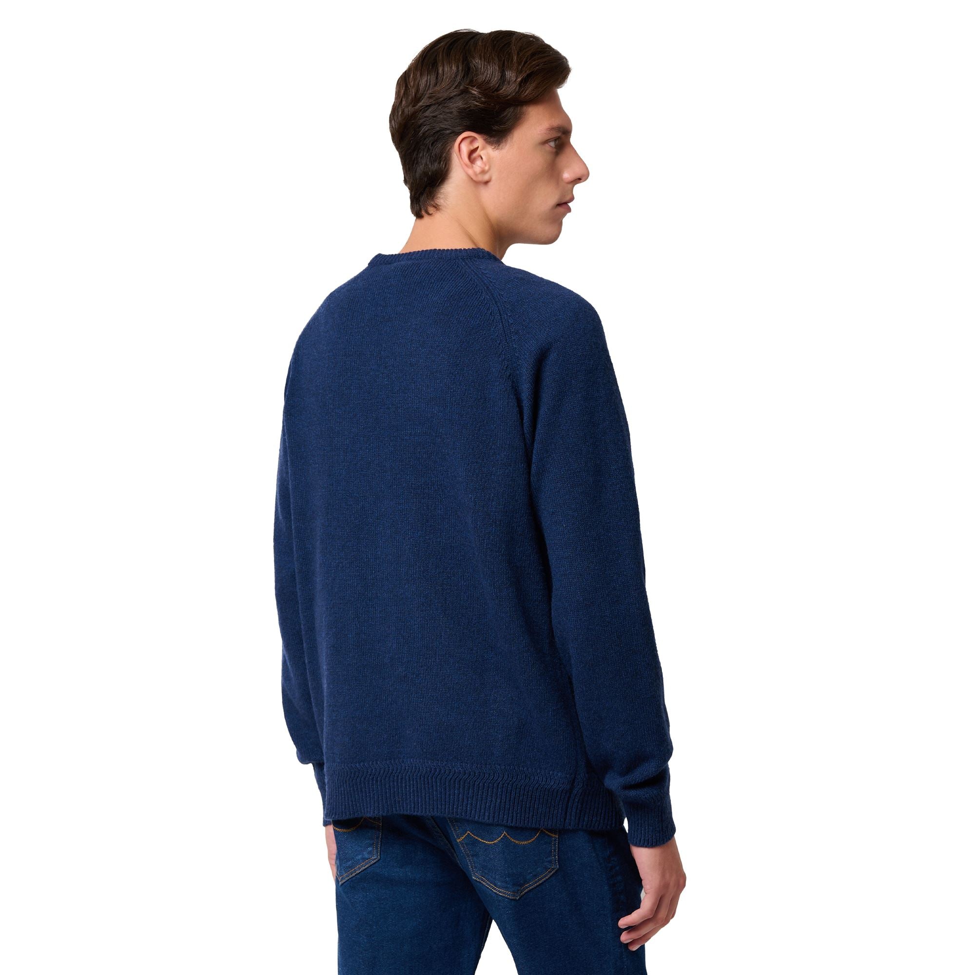 EROI KNIT CORTINA - KNITWEAR - Jumper - Man - BLUE MARINE-AZURE BLUE-WHITE NATURAL-RED TRUE - Image 4