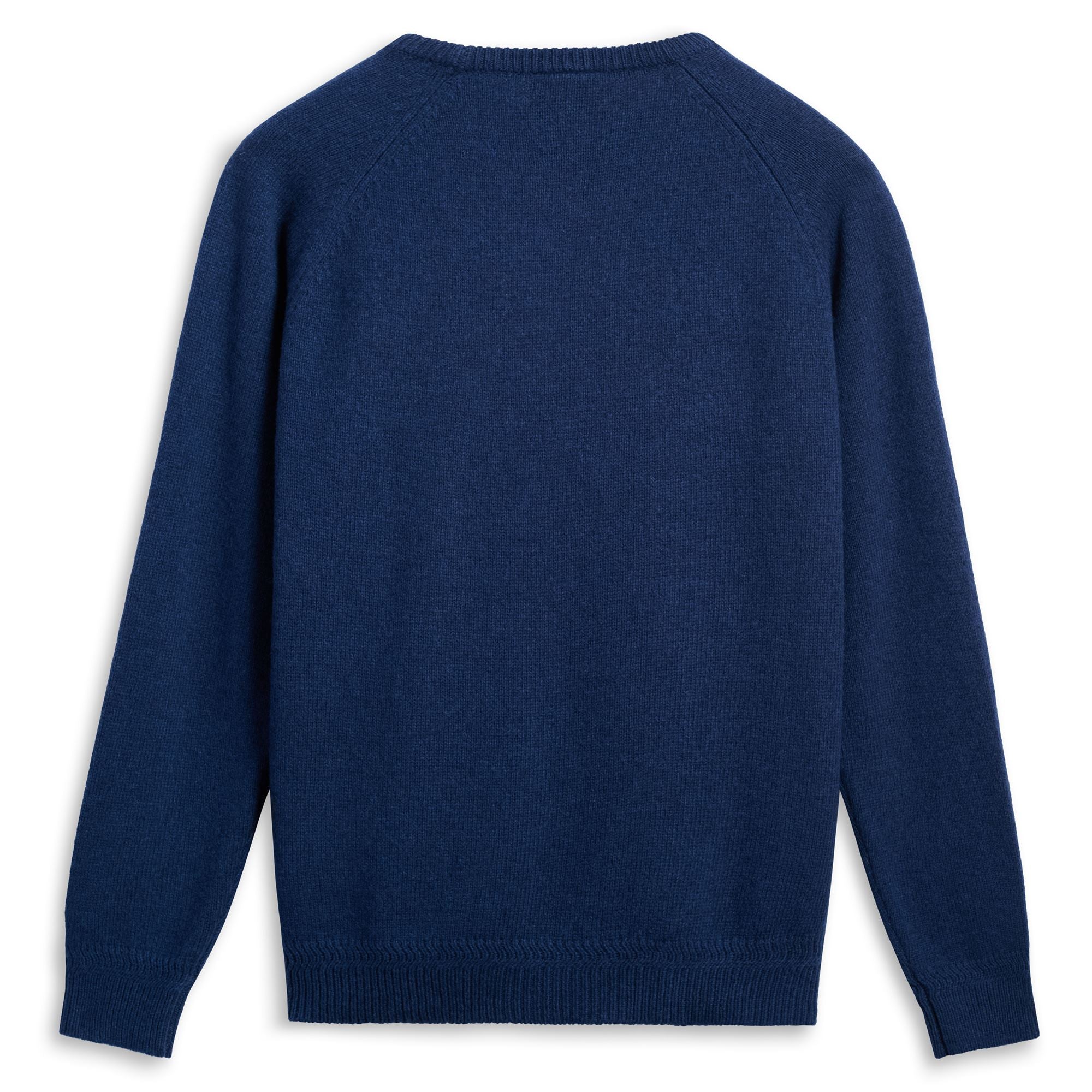 EROI KNIT ITALIA - KNITWEAR - Jumper - Man - BLUE IRIS-WHITE NATURAL - Image 2