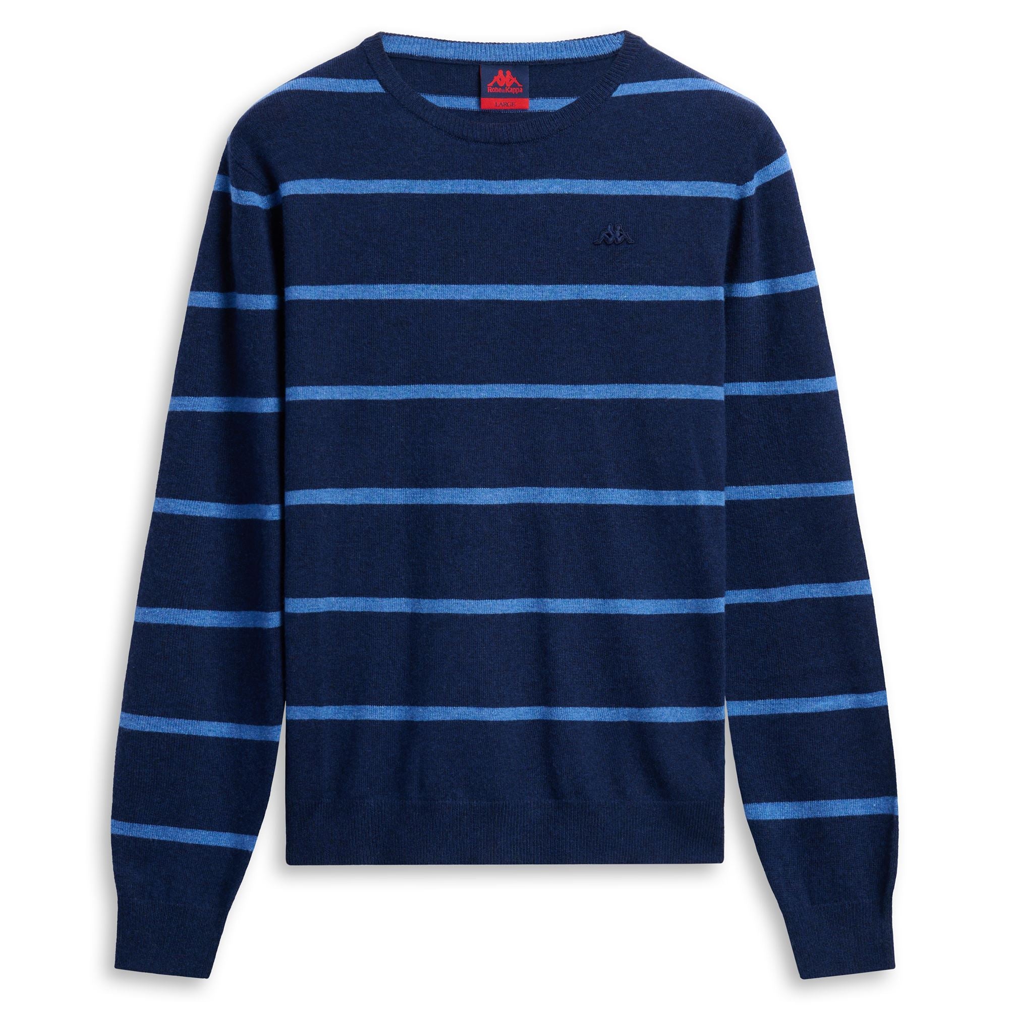 GROS - KNITWEAR - Pull Over - Man - BLUE IRIS-BLUE ROYAL LT