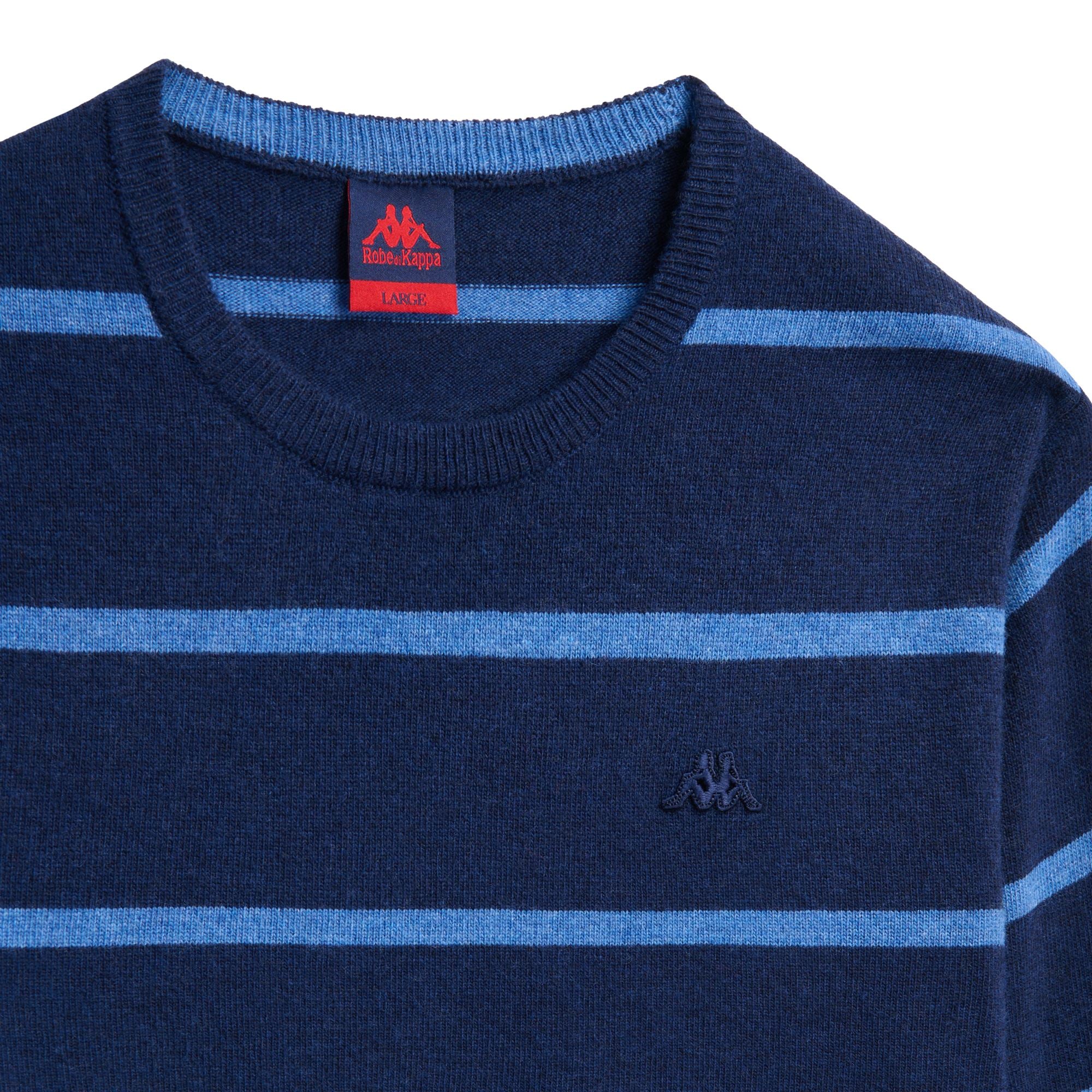 GROS - KNITWEAR - Pull Over - Man - BLUE IRIS-BLUE ROYAL LT - Image 3