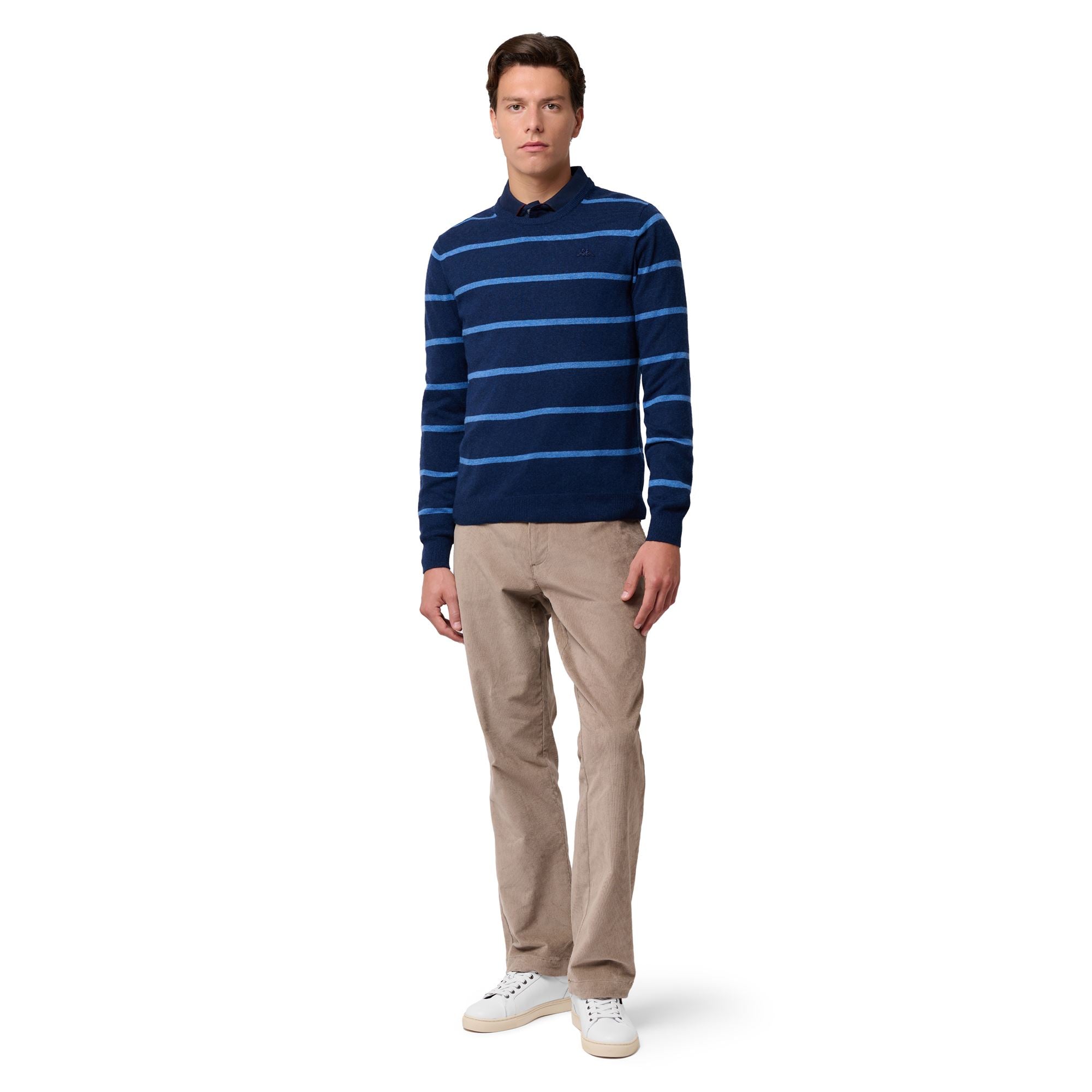 GROS - KNITWEAR - Pull Over - Man - BLUE IRIS-BLUE ROYAL LT - Image 5