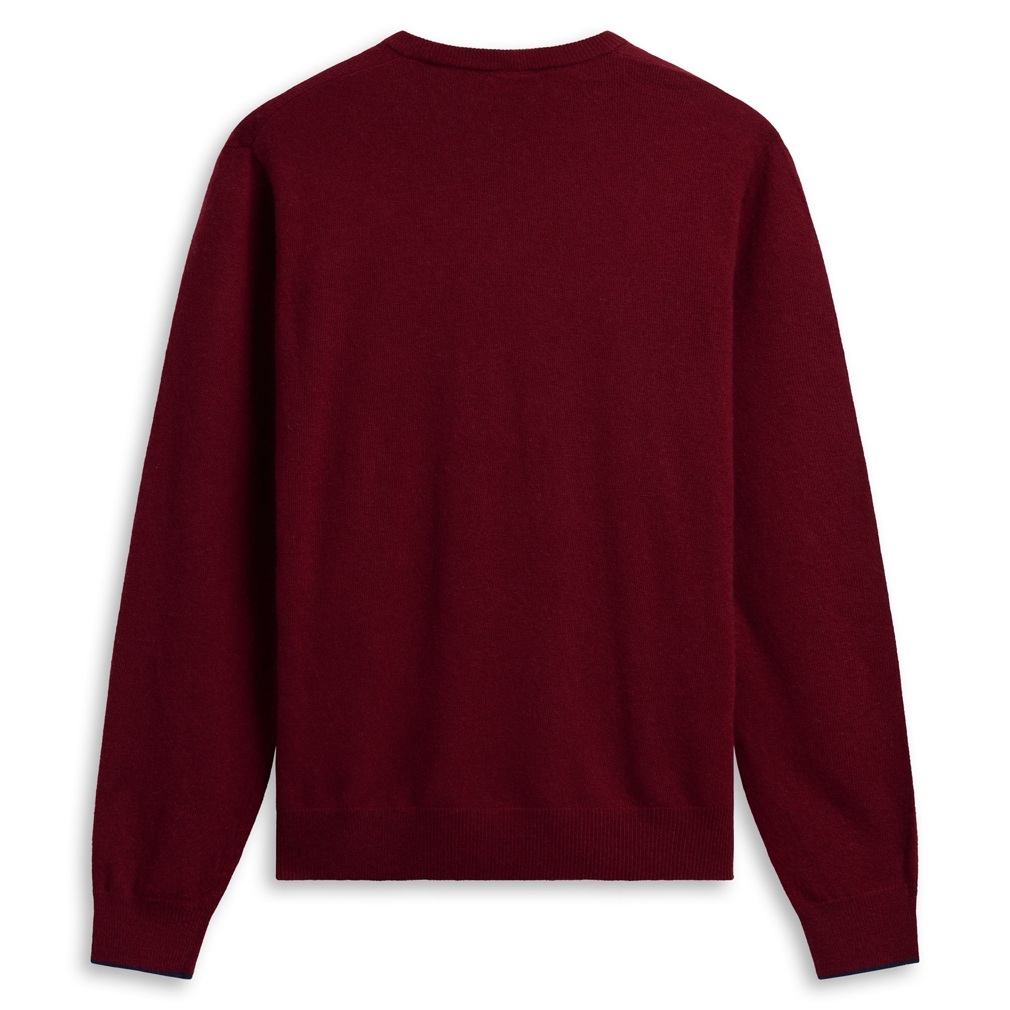 GRAVER - KNITWEAR - Pull Over - Man - RED POMEGRANATE-BLUE IRIS - Image 2