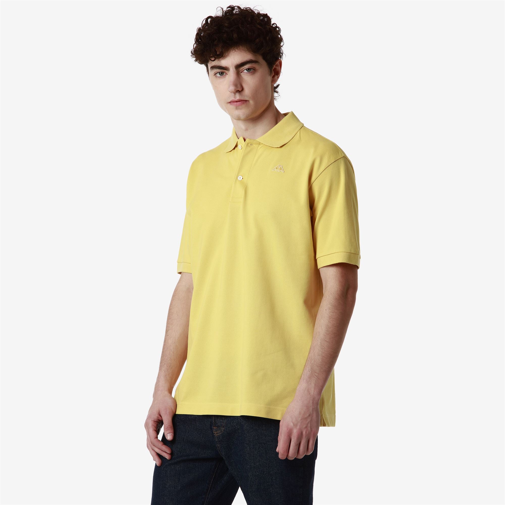AARAU - La polo Robe di Kappa - Polo - Man - YELLOW LT - Image 3