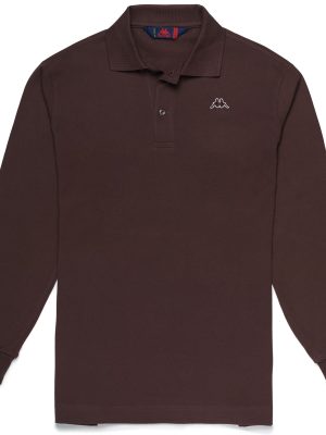 AARBERG - La polo Robe di Kappa - Polo - Man - BROWN SEAL