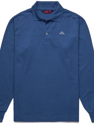 AARBERG - La polo Robe di Kappa - Polo - Man - BLUE DK RIVIERA