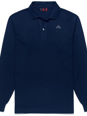AARBERG - La polo Robe di Kappa - Polo - Man - BLUE MD COBALT