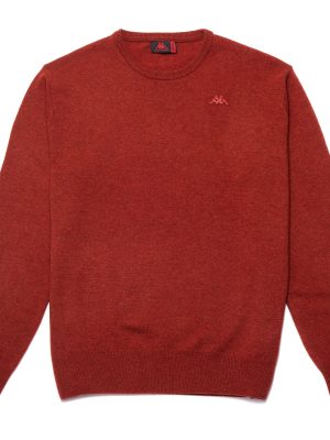 LAMB BIMBEREKE - KNITWEAR - Pull  Over - Man - BROWN PIQUANT