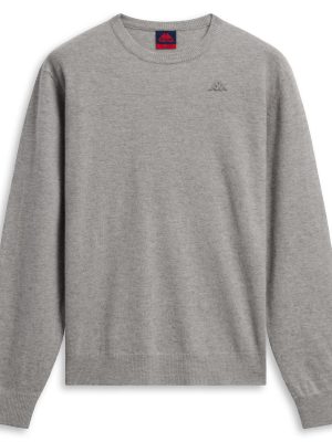 LAMB BIMBEREKE - KNITWEAR - Pull  Over - Man - GREY FROST