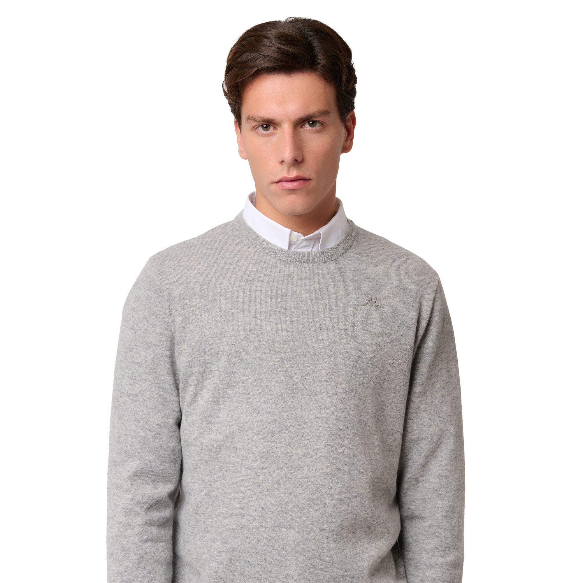 LAMB BIMBEREKE - KNITWEAR - Pull Over - Man - GREY FROST - Image 5