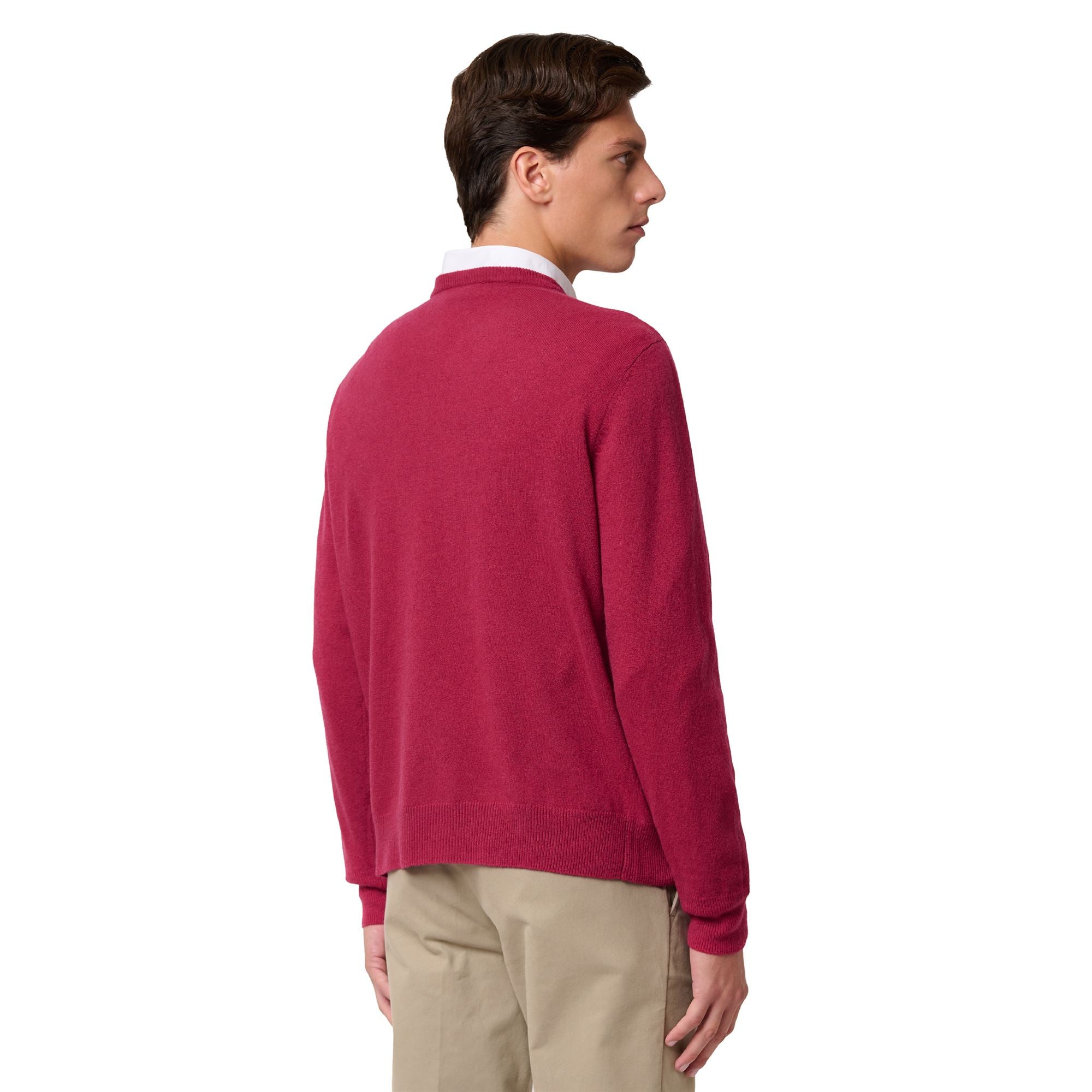 LAMB BIMBEREKE - KNITWEAR - Pull Over - Man - RED DK - Image 4