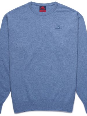 LAMB BIMBEREKE - KNITWEAR - Pull  Over - Man - BLUE INFINITY