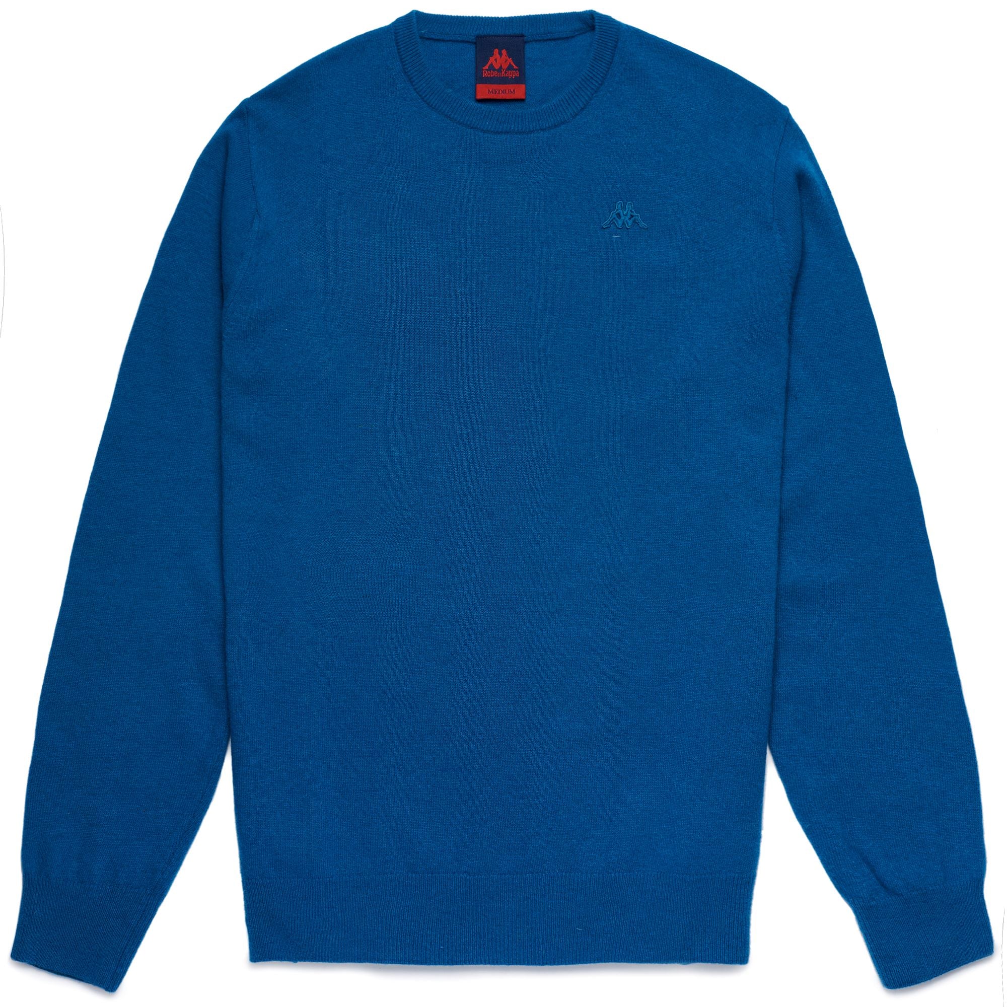 LAMB BIMBEREKE - KNITWEAR - Pull Over - Man - TURQUOISE DK OCEAN