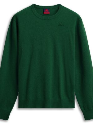 LAMB BIMBEREKE - KNITWEAR - Pull  Over - Man - GREEN JACKET