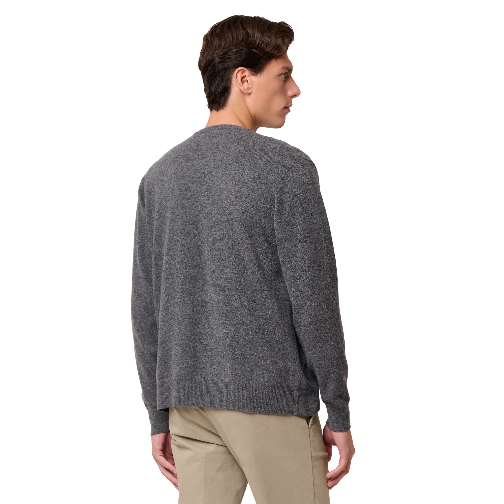 LAMB BLEIBURG - KNITWEAR - Pull Over - Man - GREY GUNMETAL - Image 4