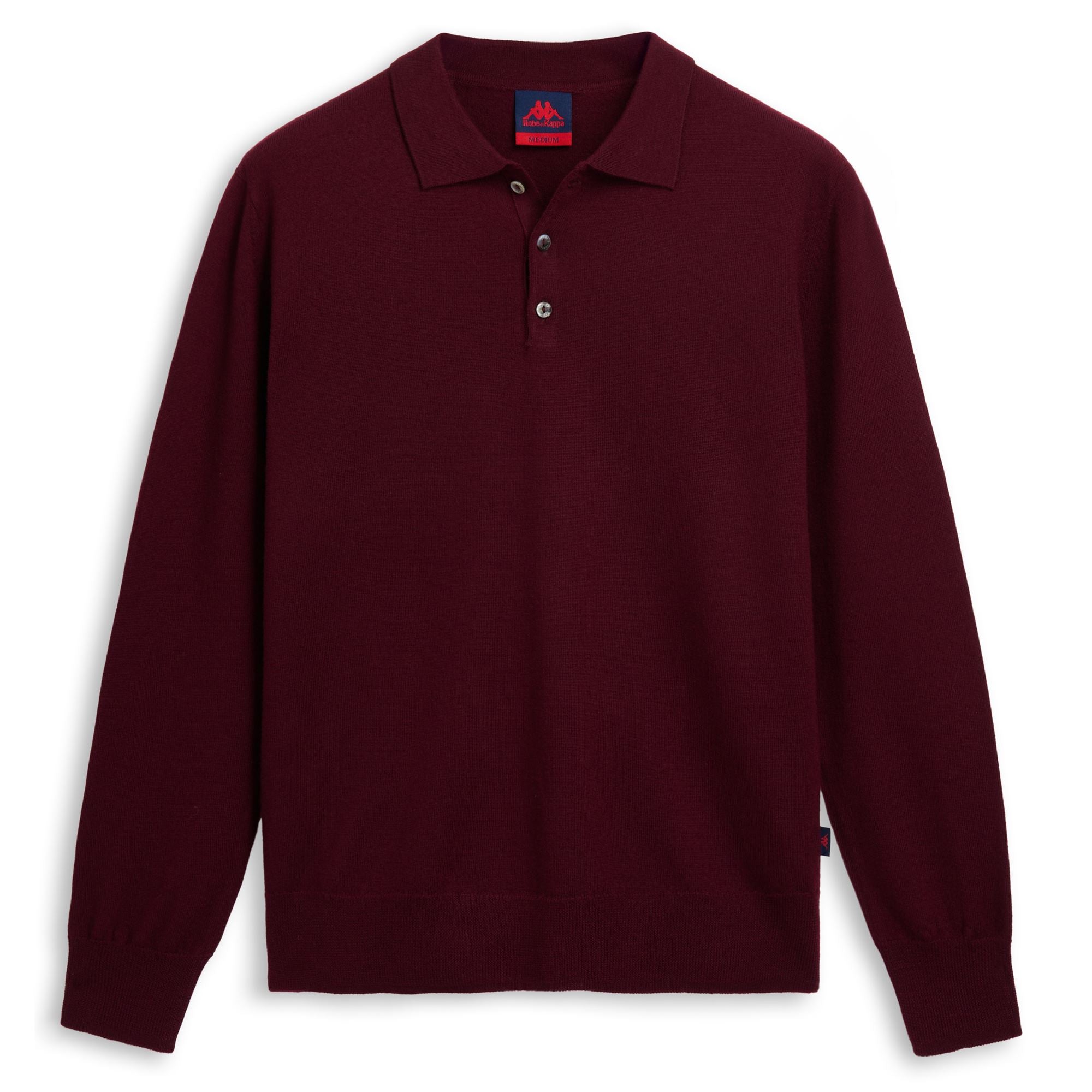 BUCKLER - KNITWEAR - Polo - Man - RED POMEGRANATE