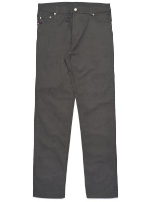 JORMAN COMFORT PEACHED GABARDINE - Pants - 5 Pockets - Man - GREY SHADOW DK