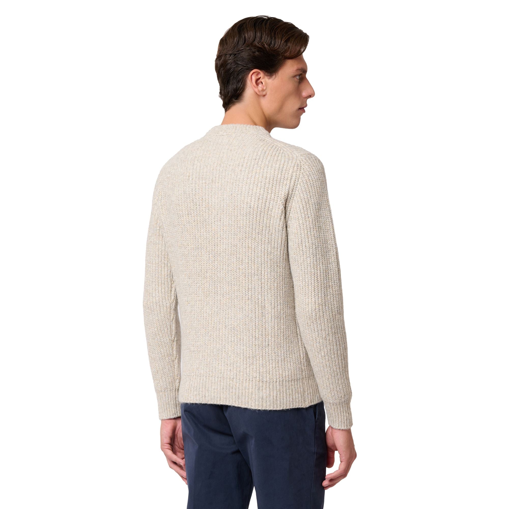 SANTERI - KNITWEAR - Jumper - Man - BEIGE CLAY - Image 4