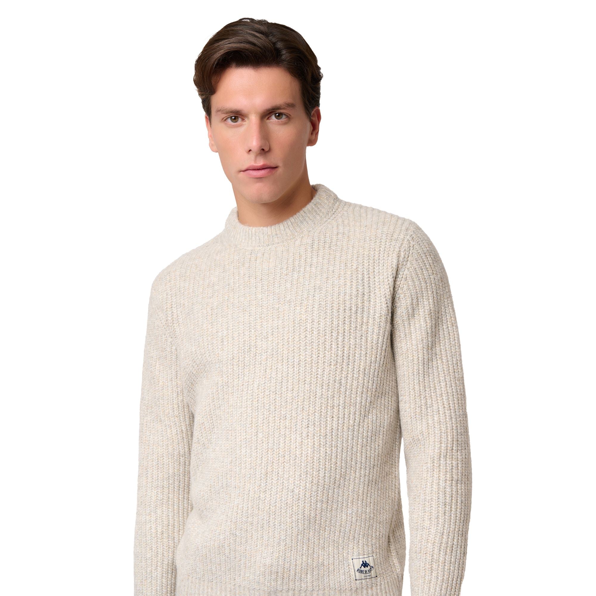 SANTERI - KNITWEAR - Jumper - Man - BEIGE CLAY - Image 5