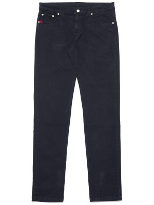 PENTY PEACHED GABARDINE - Pants - 5 Pockets - Man - BLUE NAVY