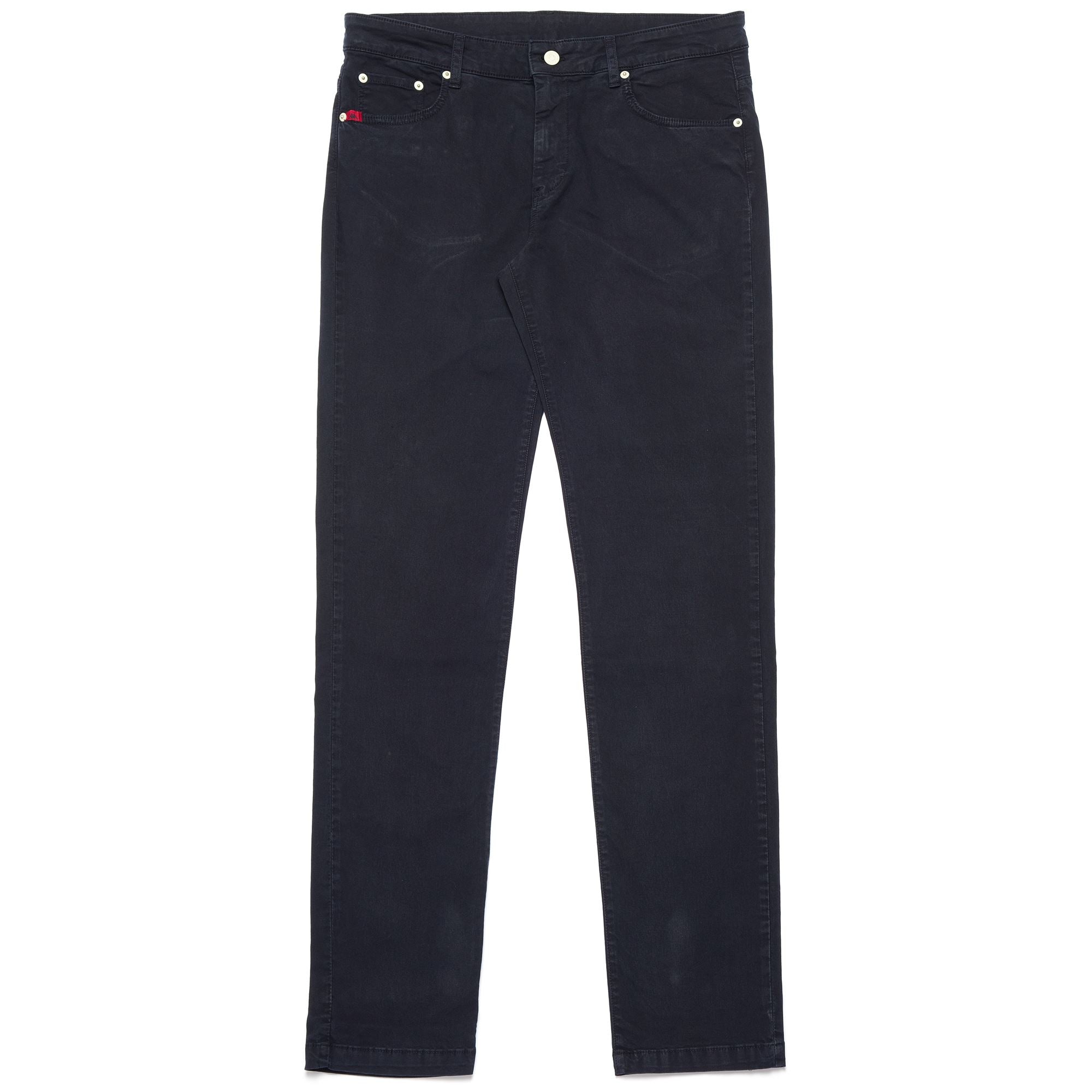 PENTY PEACHED GABARDINE - Pants - 5 Pockets - Man - BLUE NAVY