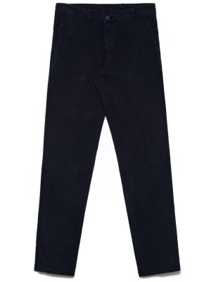WERNER SOFT CANVAS - Pants - CHINO - Man - BLUE NAVY