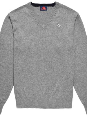 DONALD - KNITWEAR - Pull Over - Man - GREY SILVER