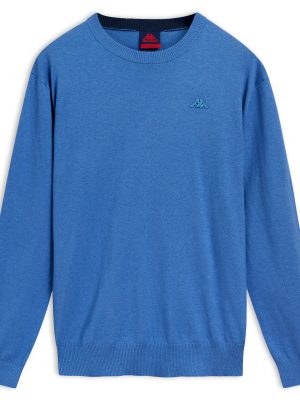 DAMIEN - KNITWEAR - Pull Over - Man - BLUE ROYAL LT