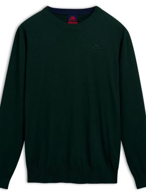 DAMIEN - KNITWEAR - Pull Over - Man - GREEN JUNE