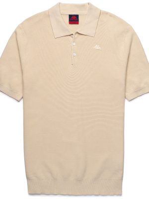 RENCO - KNITWEAR - Polo - Man - BEIGE SAND HILL