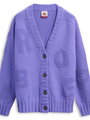ROBE GIOVANI  ABEBA - KNITWEAR - Cardigan - Man - VIOLET OPULENCE