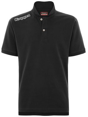 KAPPA4TRAINING POLO KAPPA MSS - Polo Shirts - Polo - Man - BLACK