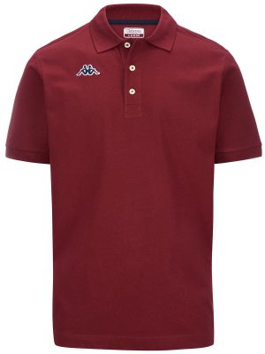 LOGO HOLIVER MSS - Polo Shirts - Polo - Man - RED GRANATA-BLUE NAVY