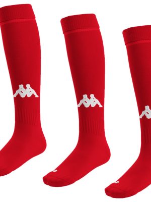 KAPPA4FOOTBALL PENAO 3PACK - Socks - Knee High Sock - Man - RED CRIMSON