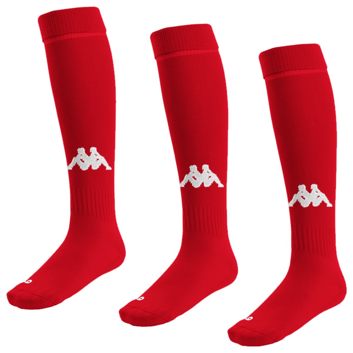 KAPPA4FOOTBALL PENAO 3PACK - Socks - Knee High Sock - Man - RED CRIMSON