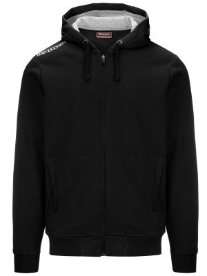KAPPA4TRAINING WESCOR - Fleece - Jacket - Man - BLACK