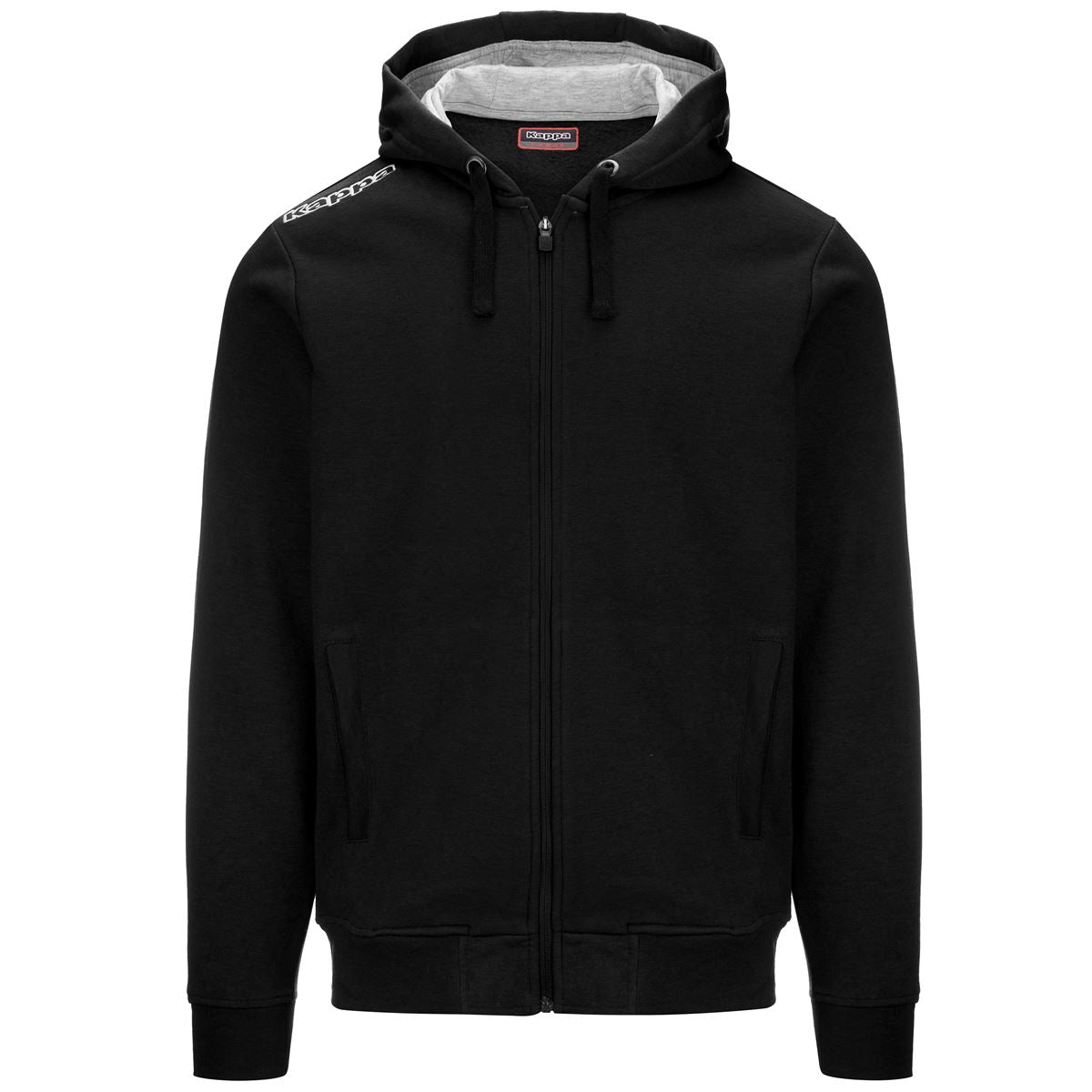 KAPPA4TRAINING WESCOR - Fleece - Jacket - Man - BLACK