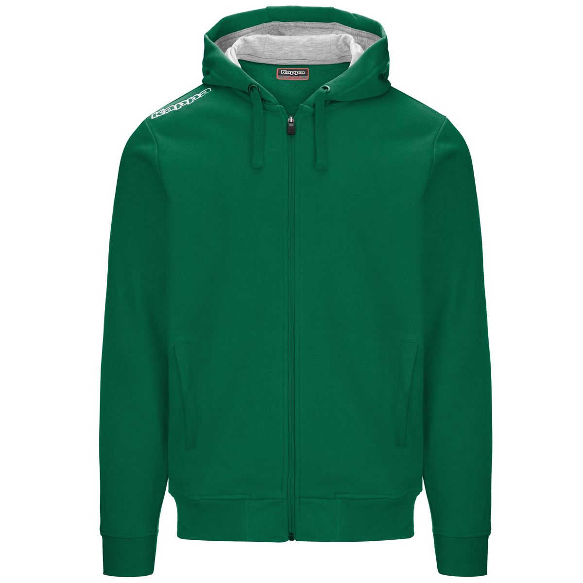 KAPPA4TRAINING WESCOR - Fleece - Jacket - Man - GREEN OASI
