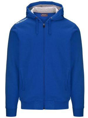 KAPPA4TRAINING WESCOR - Fleece - Jacket - Man - BLUE ROYAL