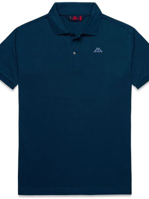 AARAU - La polo Robe di Kappa - Polo - Man - BLUE MAJOLICA