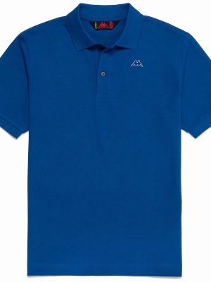 AARAU - La polo Robe di Kappa - Polo - Man - BLUE SURF