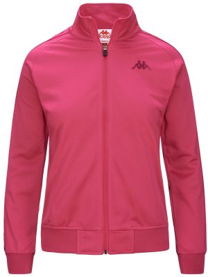 222 BANDA    WANNISTON SLIM - Fleece - Jacket - Woman - FUCHSIA BRIGHT ROSE-FUCHSIA PURPLE