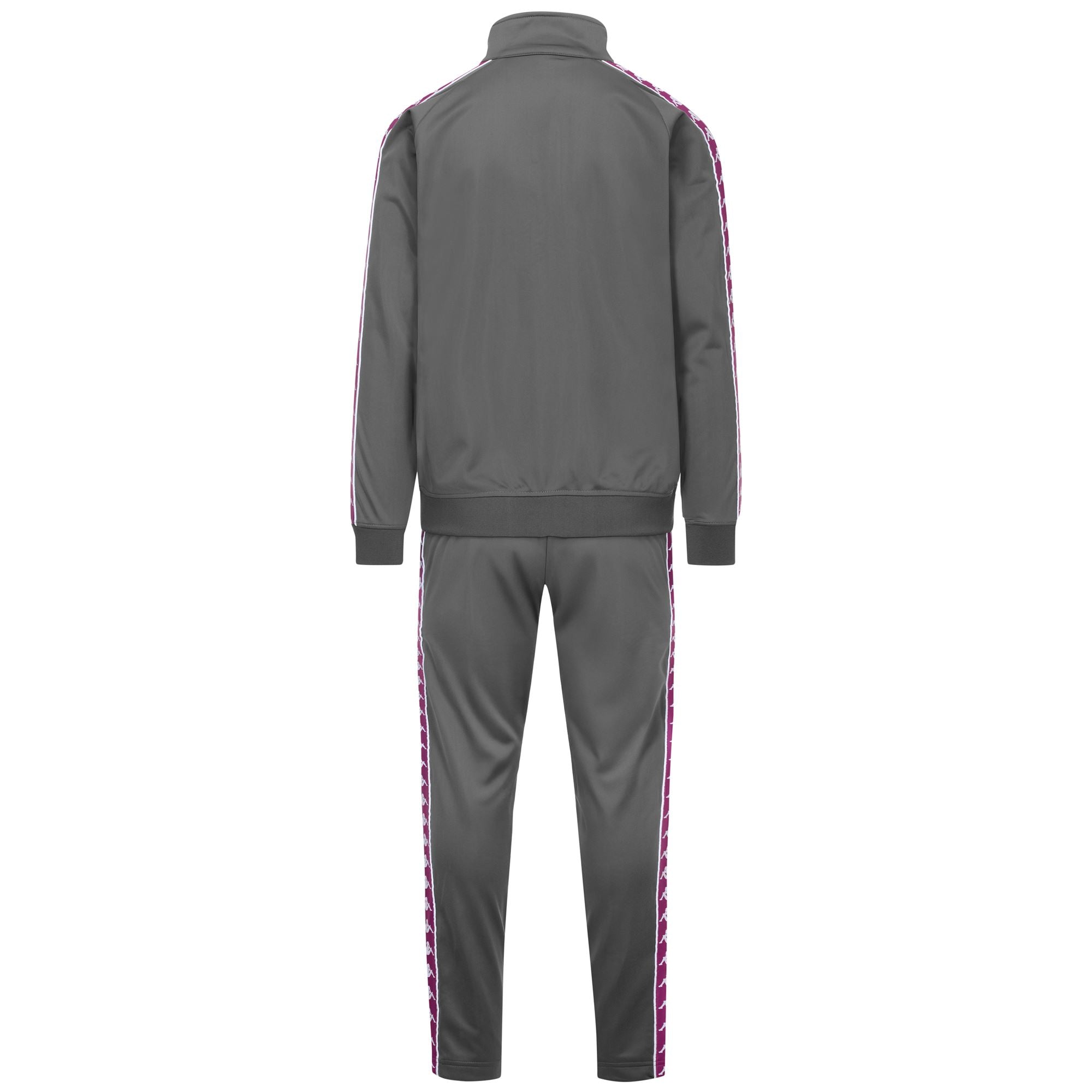 222 BANDA DUEDUEDUE SLIM - Sport Suits - TRACKSUIT - Man - GREY CHARCOAL-FUCHSIA ORCHID-WHITE - Image 3