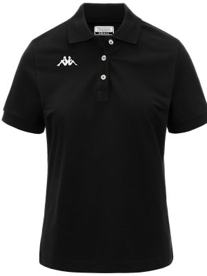 LOGO   SHARAS WSS - Polo Shirts - Polo - Woman - BLACK