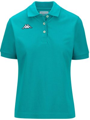 LOGO   SHARAS WSS - Polo Shirts - Polo - Woman - GREEN COLUMBIA