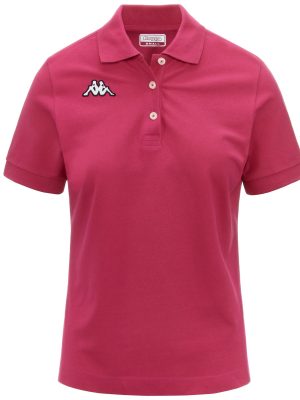 LOGO   SHARAS WSS - Polo Shirts - Polo - Woman - PINK INTENSE