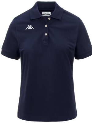 LOGO   SHARAS WSS - Polo Shirts - Polo - Woman - BLUE MARITIME