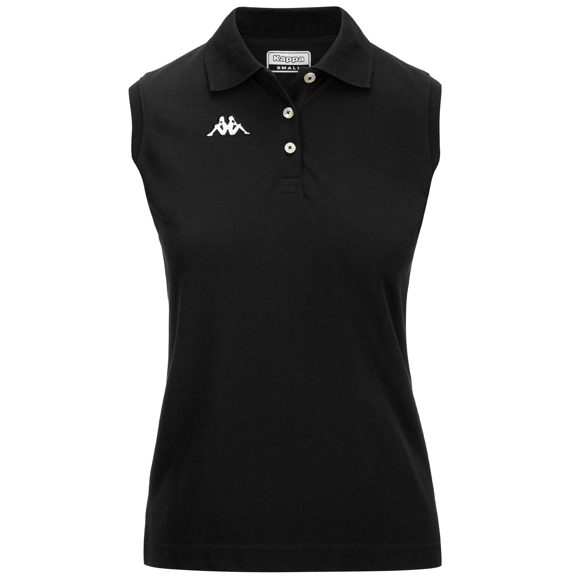 LOGO TENNIS WWS SLIM - Polo Shirts - Polo - Woman - BLACK